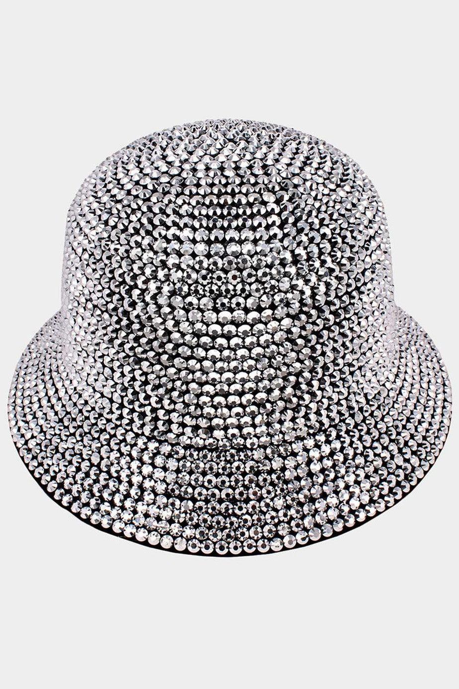 Rhinestone Bucket Hat - Mint Leafe Boutique 