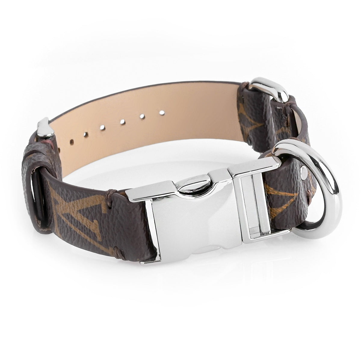Dog Collar with Repurposed LV – Tailor Made Crafts