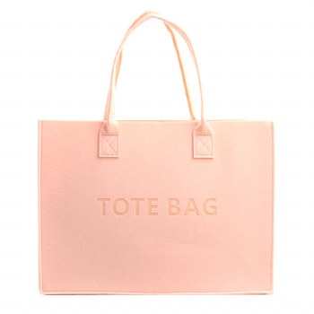 Stylish Light Pink "Tote Bag" Crossbody Bag
