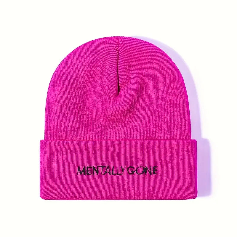 "Mentally Gone!" Graphic Skull Cap