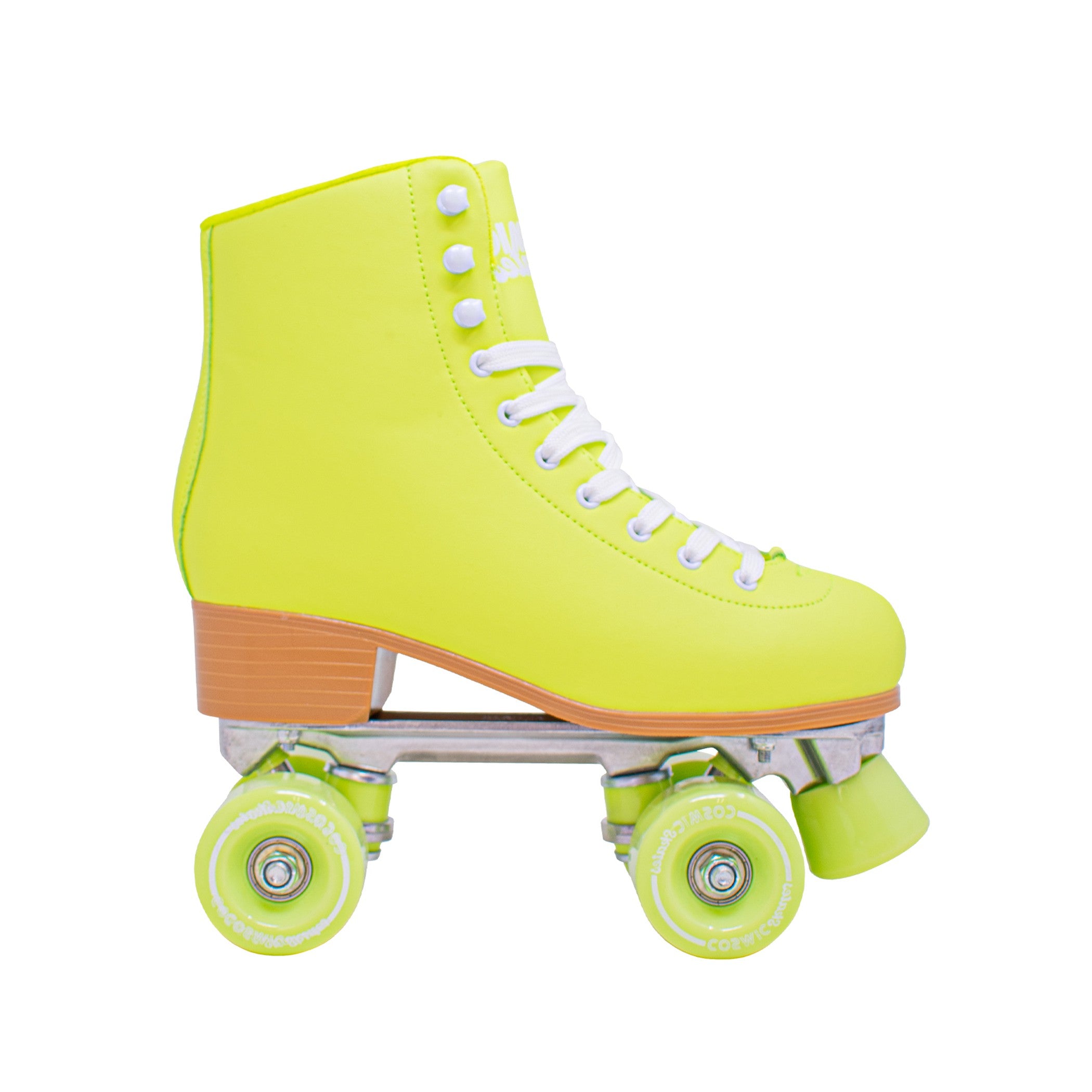 Women's Neon Lime Roller Skates