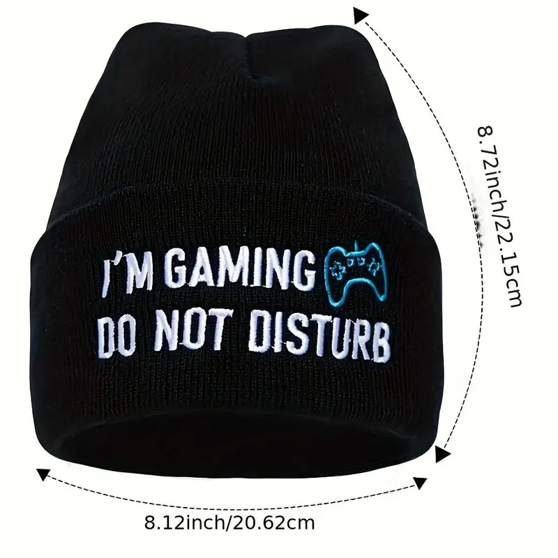 "I'm Gaming Do Not Disturb!" Graphic Skull Cap