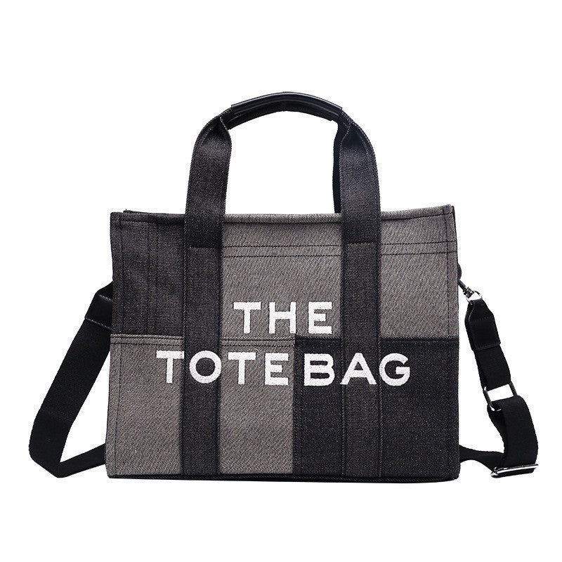 Denim "Tote Bag" Crossbody Bag