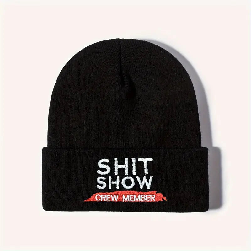 "Shit Show Crew Member!" Graphic Skull Cap