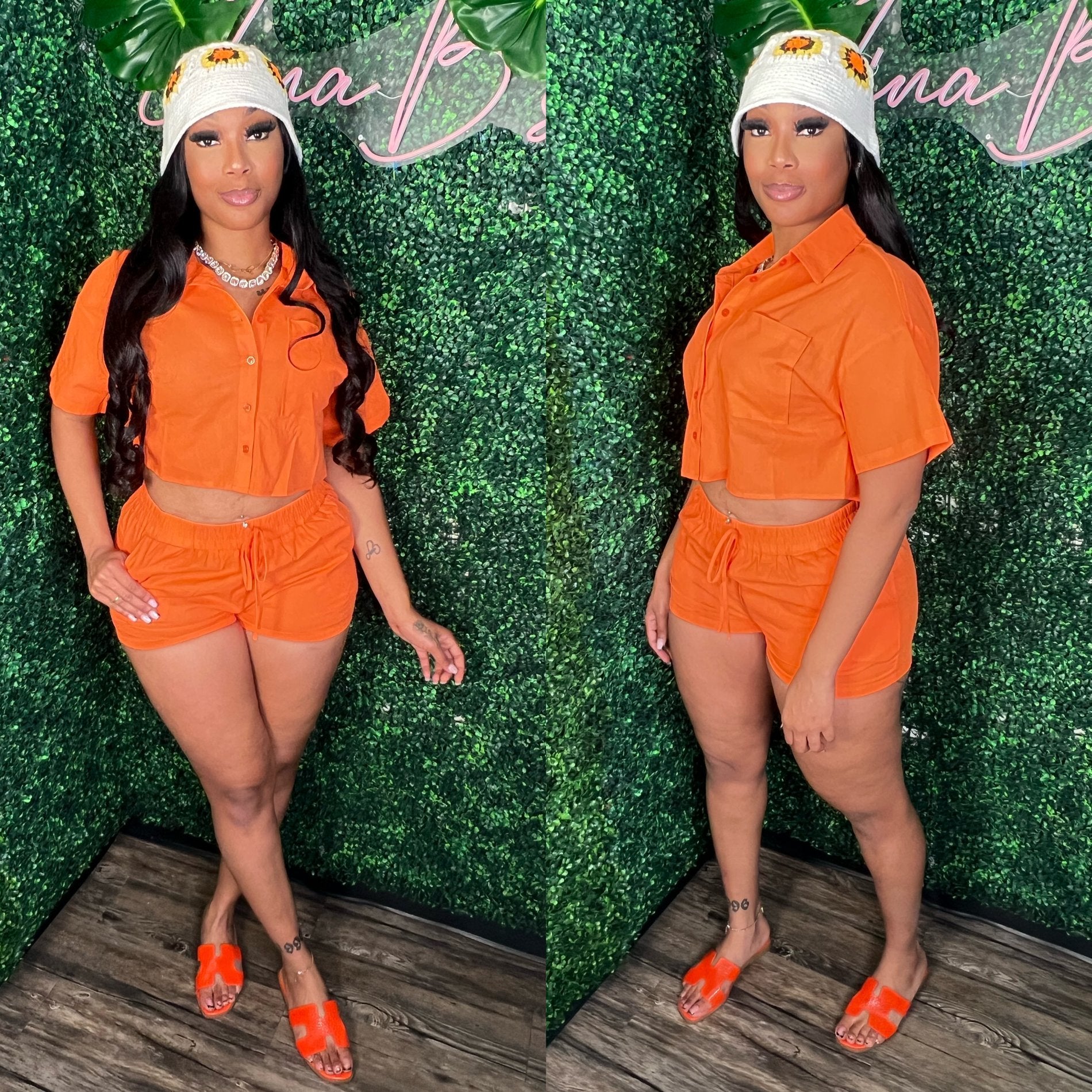 "Bae me now" Shorts & Top Two Piece Set