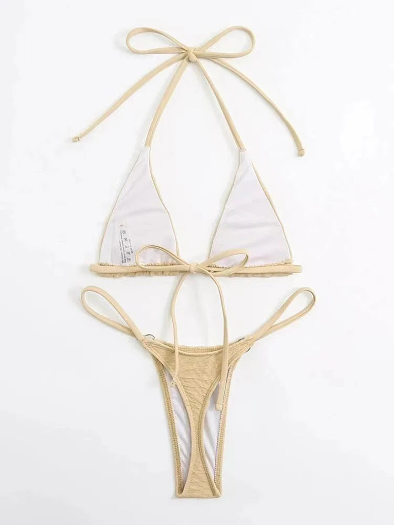 Sexy Mini Bikini Micro Extreme String Swimwear Bikini Set