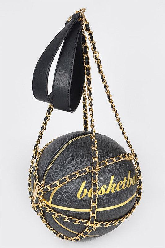 "Basketball" Chain Crossbody - Mint Leafe Boutique 