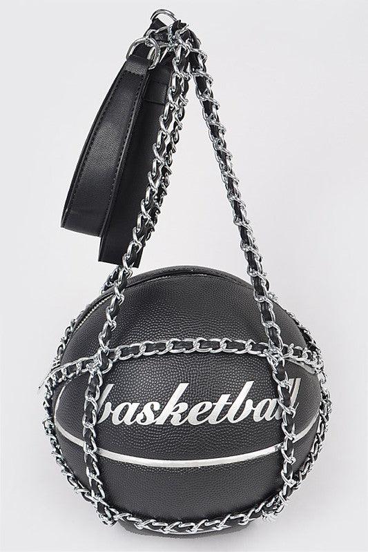 "Basketball" Chain Crossbody - Mint Leafe Boutique 