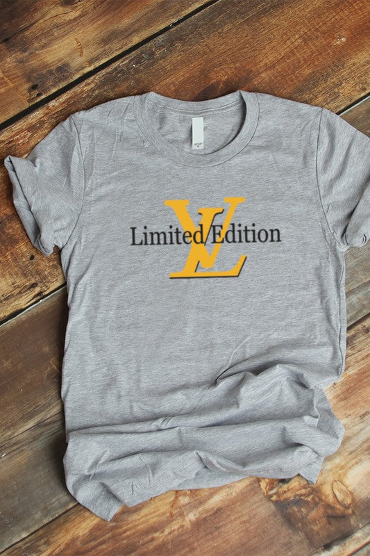 'LV LIMTED' Graphic Short Sleeve T Shirt