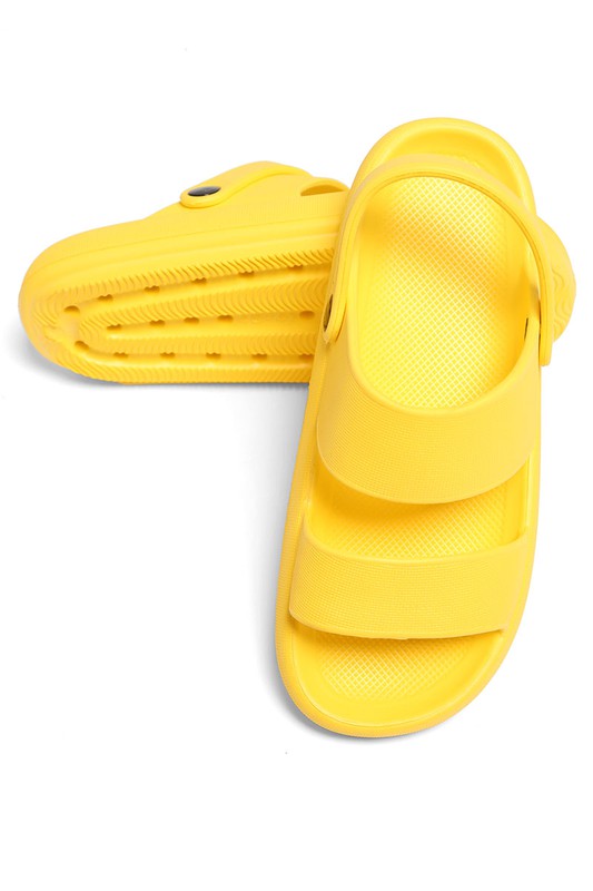 Comfy Heel Strap Cloud Slides Sandals