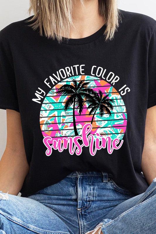 My Favorite Color is... Graphic T- Shirt - Mint Leafe Boutique 