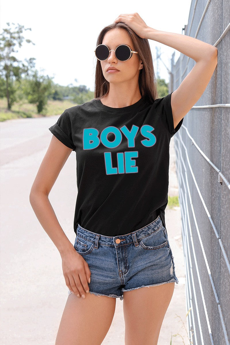 "Boys Lie" Graphic T-Shirt