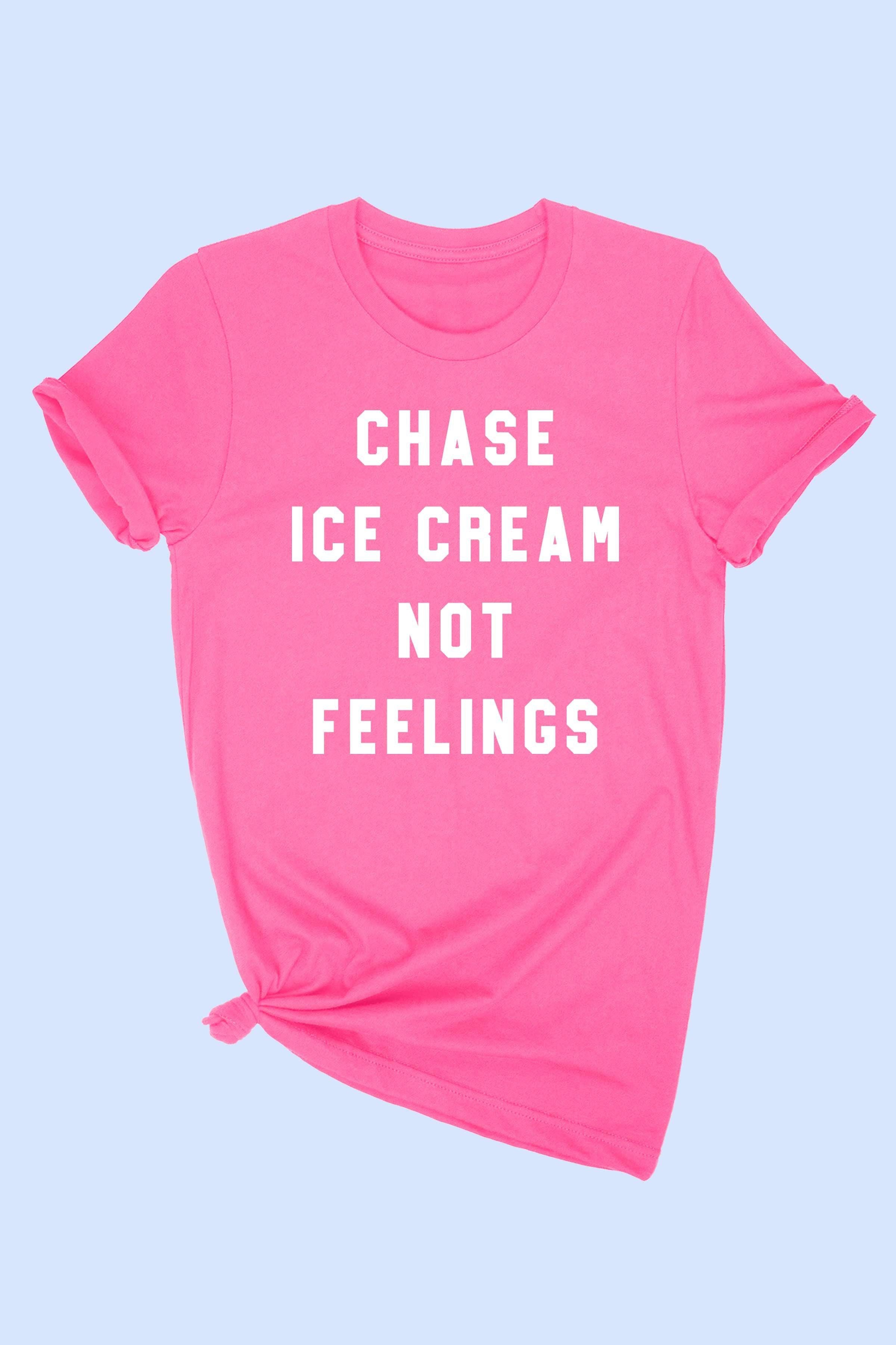 "Chase Icecream, Not Feeling" T-Shirt - Mint Leafe Boutique 