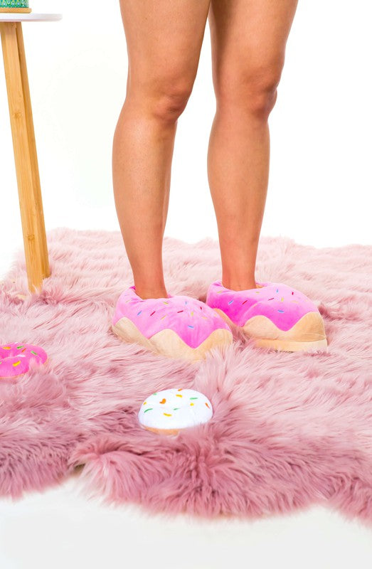 Donut Judge Me   Womens House Slippers Shoes