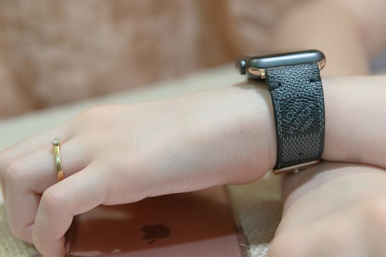 Mint Leafe - LV Designer Watch Bands - Apple Watch Bands
