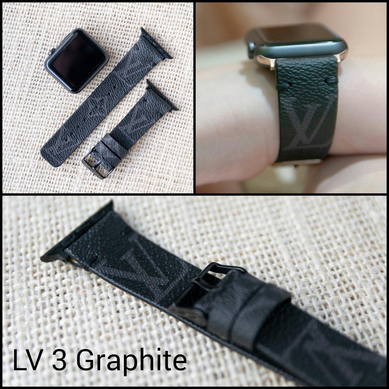 Louis Vuitton, Accessories, Louis Vuitton Upcycled Monogram Apple Watch  Band With Replacement Parts