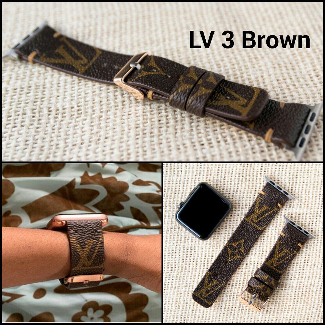 Louis Vuitton, Accessories, Upcycled Lv Apple Watch Band