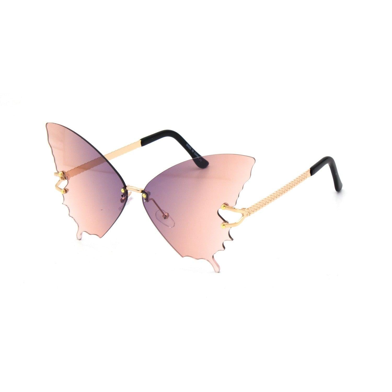 Butterfly Oversize Sunglasses - Mint Leafe Boutique 