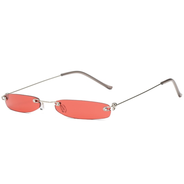Fashion Mini Rimless Anime Sunglasses