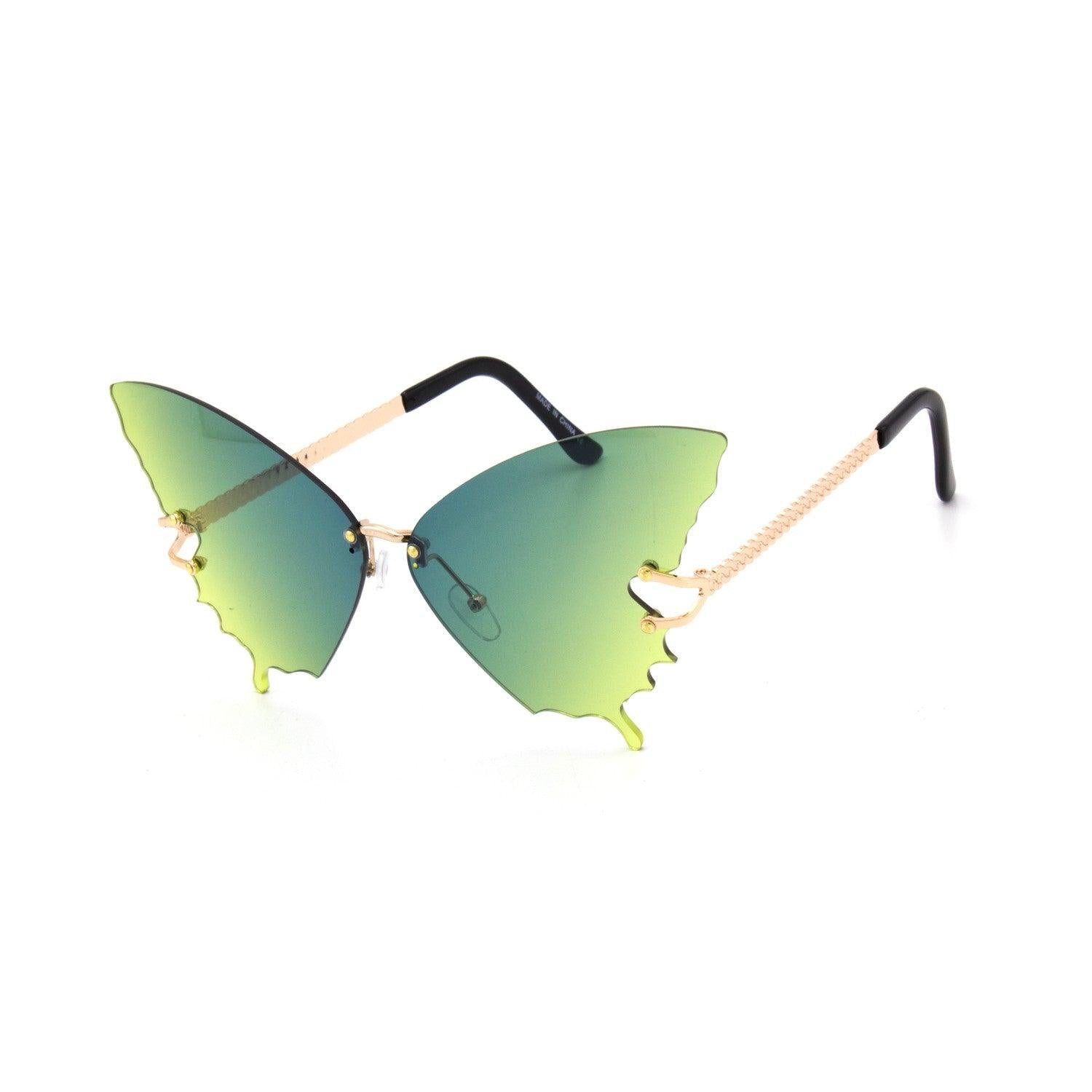 Butterfly Oversize Sunglasses - Mint Leafe Boutique 