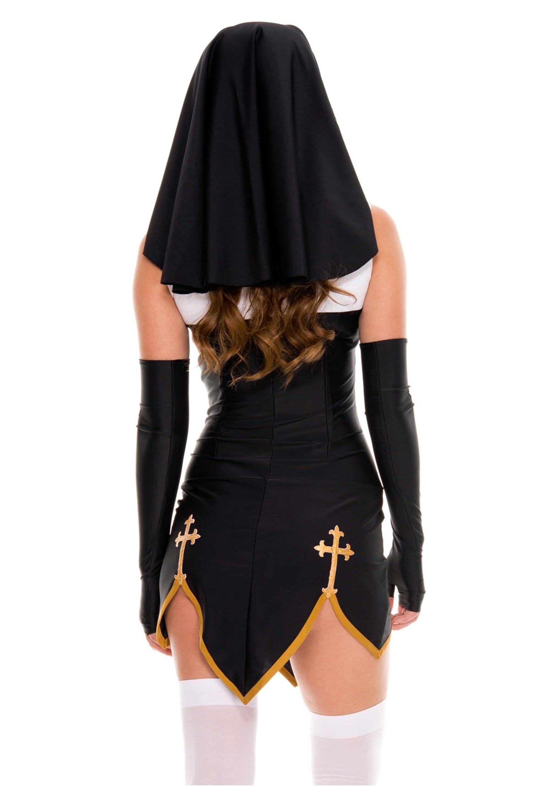 Sexy Nunn Cosplay Halloween Costume - Mint Leafe Boutique 