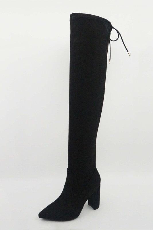 "Serena" High Knee Boot - Mint Leafe Boutique 