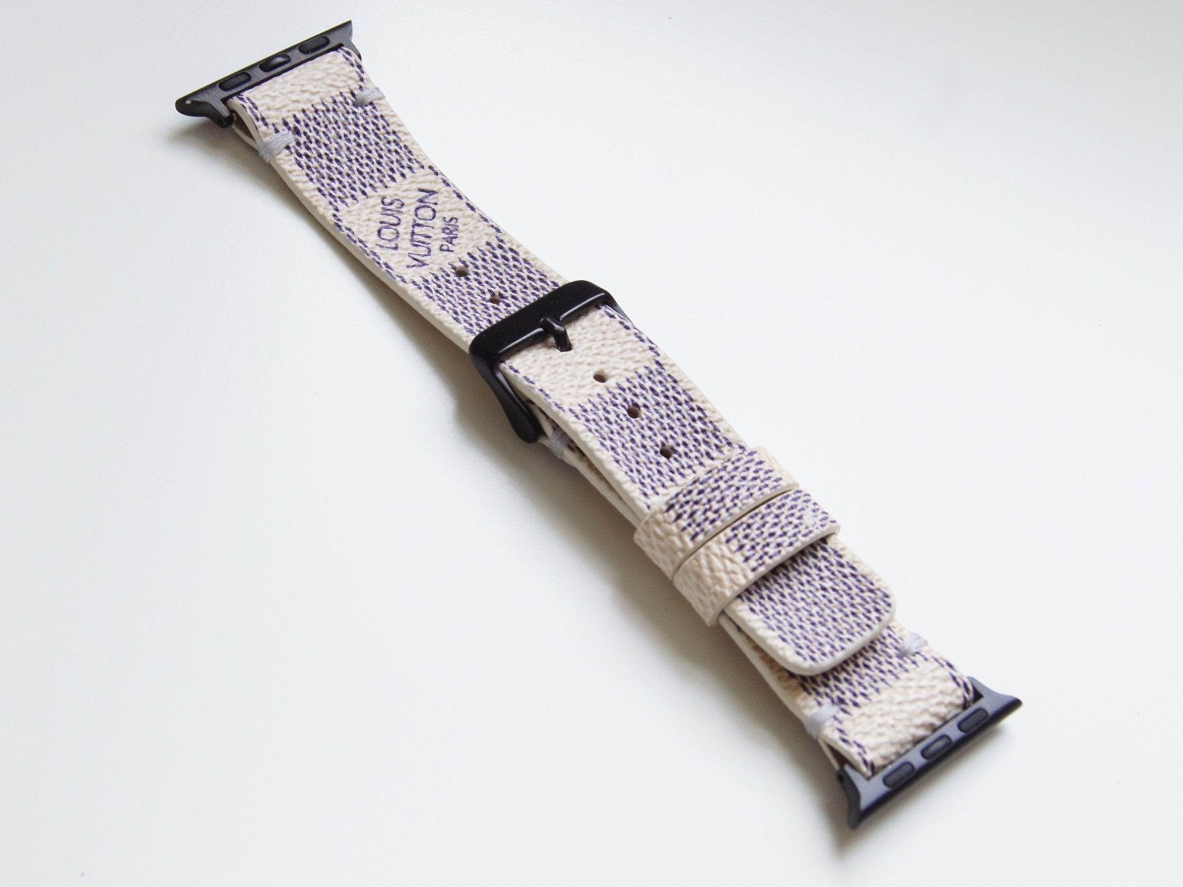 Apple Watch Straps - Louis Vuitton Graphite Logo
