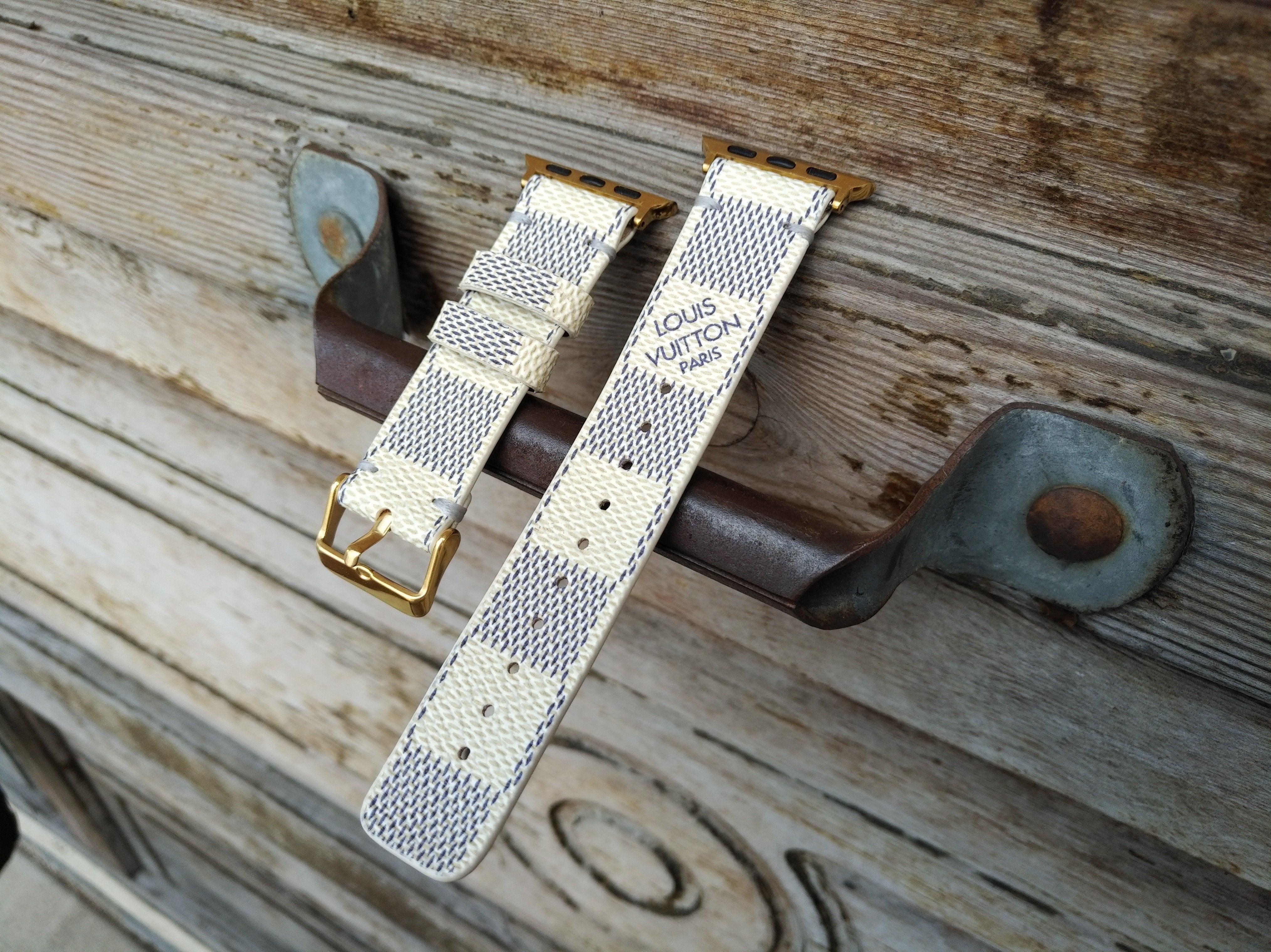 Upcycled Louis Vuitton Apple Watch  Louis vuitton fashion, Fashion jewelry  sets, Apple watch accessories