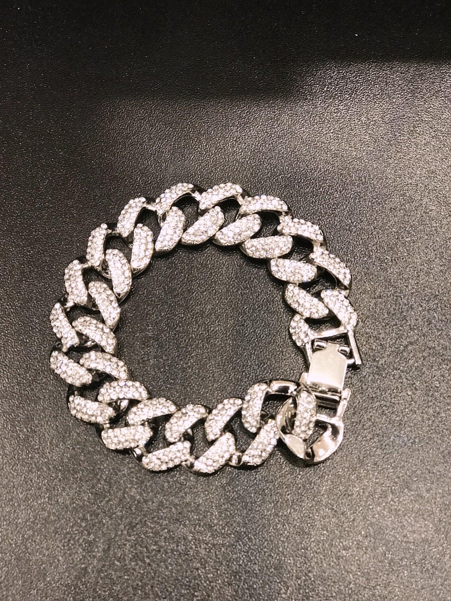Cuban Link Bone Bracelets - Mint Leafe Boutique 