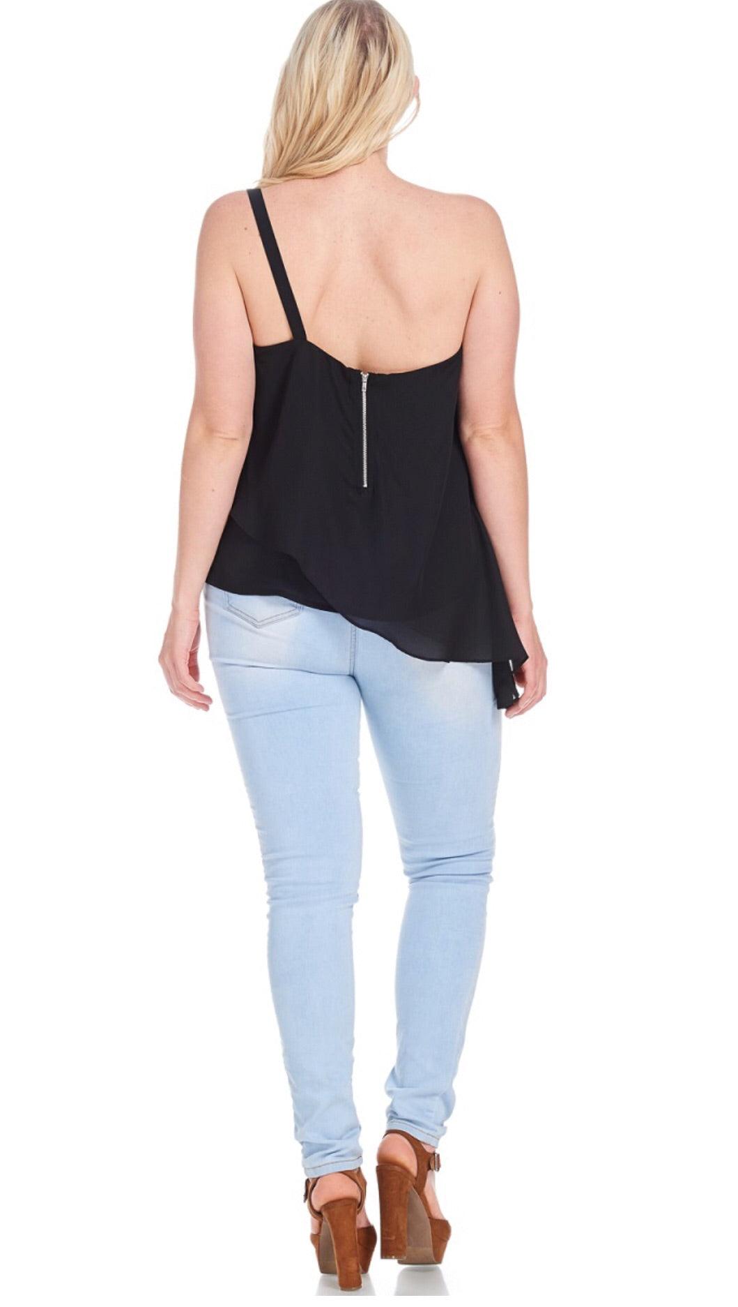 Solid Sleeveless Top - Mint Leafe Boutique 