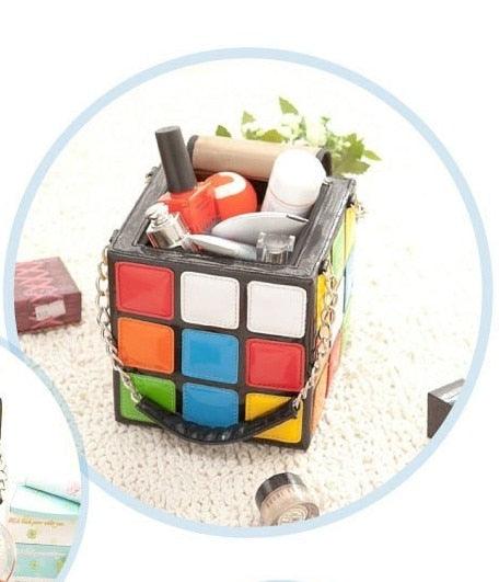 Casual Rubix Cube Handbag - Mint Leafe Boutique 