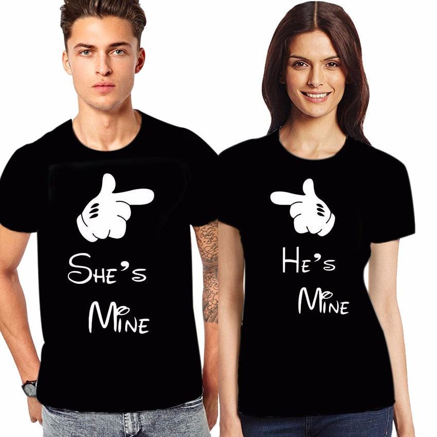 "We're here together"  Couples Shirt - Mint Leafe Boutique 