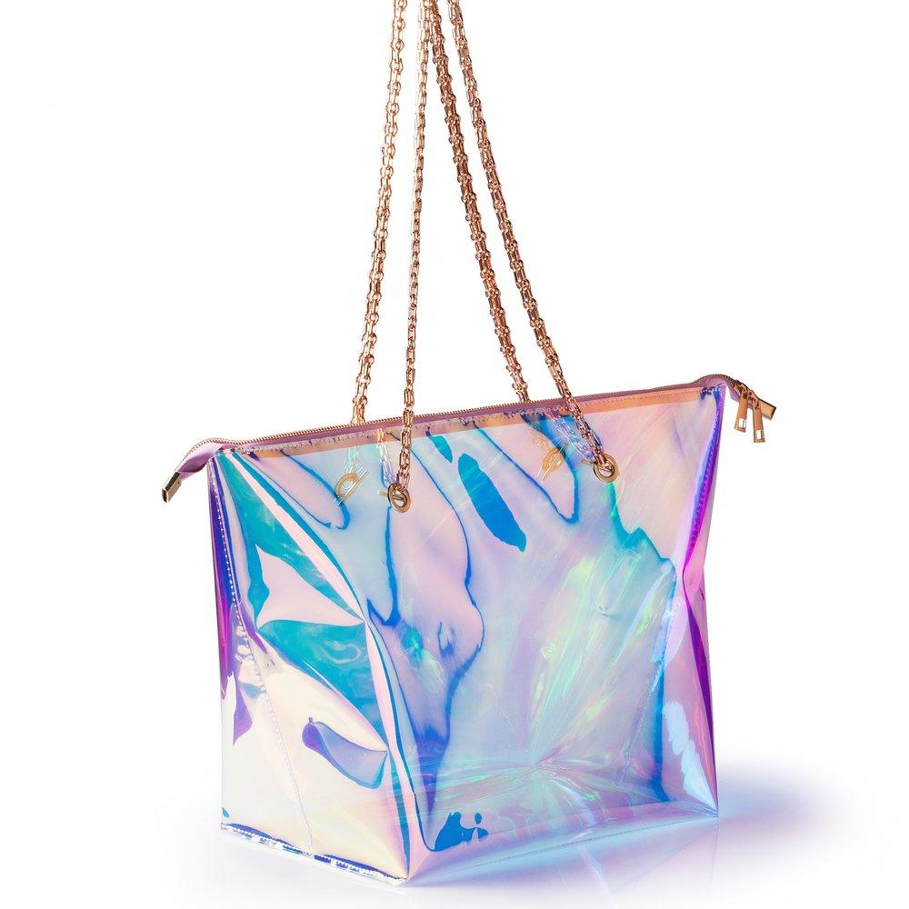 The "Zipper Everythang"  Prism Tote - Mint Leafe Boutique 